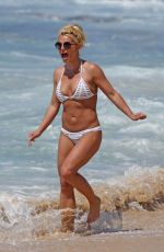 BRITNEY SPEARS in Bikini on the Beach in Hawaii 04/10/2017