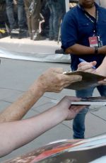 BRITT ROBERTSON Signing Autographs for the Fans in Los Angeles 04/17/2017