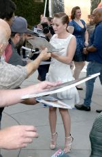 BRITT ROBERTSON Signing Autographs for the Fans in Los Angeles 04/17/2017