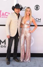 BRITTANY KERR at 2017 Academy of Country Music Awards in Las Vegas 04/02/2017