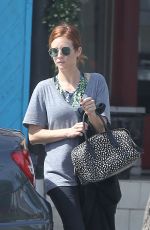 BRITTANY SNOW Leaves Pilates Class in Los Angeles 04/25/2017
