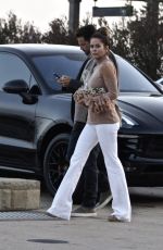 BROOKE BURKE Arrives at Nobu in Malibu 04/13/2017