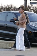 BROOKE BURKE Arrives at Nobu in Malibu 04/13/2017