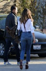 BROOKE BURKE Arrives at Soho House in Malibu 04/20/2017