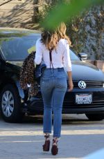 BROOKE BURKE Arrives at Soho House in Malibu 04/20/2017