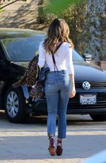 BROOKE BURKE Arrives at Soho House in Malibu 04/20/2017