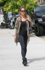 BROOKE BURKE Leaves a Yoga Class in Brentwood 04/17/2017