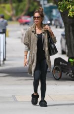 BROOKE BURKE Leaves a Yoga Class in Brentwood 04/17/2017