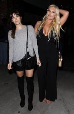 BROOKE HOGAN at Avenue Nightclub in Hollywood 04/12/2017