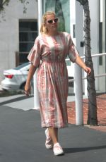 BUSY PHILIPPS Out for Lunch at Mauro