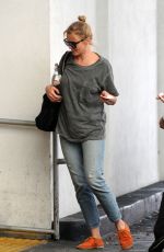 CAMERON DIAZ Arrives at a Medical Building in Beverly Hills 04/25/2017