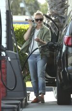 CAMERON DIAZ at a Gas Station in Seal Beach 04/15/2017
