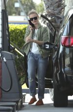 CAMERON DIAZ at a Gas Station in Seal Beach 04/15/2017