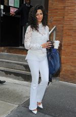 CAMILA ALVES Leaves ABC Studios in New York 04/25/2017