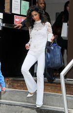 CAMILA ALVES Leaves ABC Studios in New York 04/25/2017