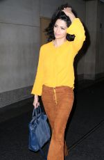 CAMILA ALVES Leaves Today Show in New York 04/05/2017