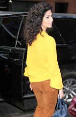 CAMILA ALVES Leaves Today Show in New York 04/05/2017