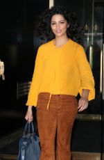 CAMILA ALVES Leaves Today Show in New York 04/05/2017