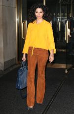 CAMILA ALVES Leaves Today Show in New York 04/05/2017