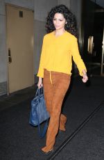 CAMILA ALVES Leaves Today Show in New York 04/05/2017