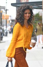 CAMILA ALVES Out in New York 04/04/2017
