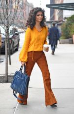 CAMILA ALVES Out in New York 04/04/2017