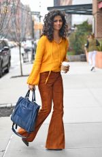 CAMILA ALVES Out in New York 04/04/2017