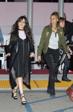 CAMILA CABELLO Leaves Ariana Grande Concert in Los Angeles 03/31/2017