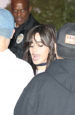 CAMILA CABELLO Leaves Ariana Grande Concert in Los Angeles 03/31/2017
