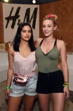 CAMILA MENDES at H&M Loves Coachella Tent at Empire Polo Field 04/14/2017
