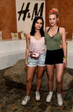 CAMILA MENDES at H&M Loves Coachella Tent at Empire Polo Field 04/14/2017