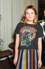 CAMILLE ROWE at Sally Singer and Lisa Love Denim Dinner in Los Angeles 04/05/2017