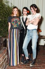 CAMILLE ROWE at Sally Singer and Lisa Love Denim Dinner in Los Angeles 04/05/2017