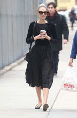 CANDICE SWANEPOEL Out and About in New York 04/05/2017