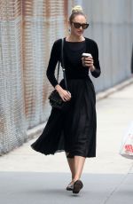 CANDICE SWANEPOEL Out and About in New York 04/05/2017