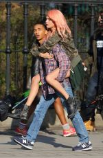 CARA DELEVINGNE and Jaden Smith on the Set of Life in a Year in Toronto 04/20/2017