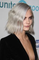 CARA DELEVINGNE at 4th Annual unite4:humanity Gala in Beverly Hills 04/07/2017