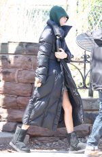 CARA DELEVINGNE Out and About in Toronto 04/24/2017