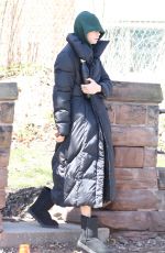 CARA DELEVINGNE Out and About in Toronto 04/24/2017