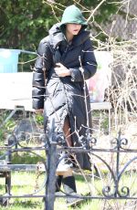 CARA DELEVINGNE Out and About in Toronto 04/24/2017