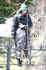 CARA DELEVINGNE Out and About in Toronto 04/24/2017