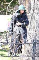 CARA DELEVINGNE Out and About in Toronto 04/24/2017