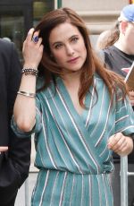 CAROLINE DHAVERNAS Leaves AOL Studios in New York 04/17/2017