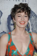 CARRIE COON at The Leftovers, Season 3 Premiere in Los Angeles 04/04/2017