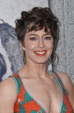 CARRIE COON at The Leftovers, Season 3 Premiere in Los Angeles 04/04/2017