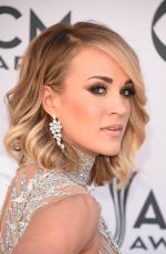 CARRIE UNDERWOOD at 2017 Academy of Country Music Awards in Las Vegas 04/02/2017