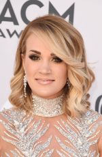 CARRIE UNDERWOOD at 2017 Academy of Country Music Awards in Las Vegas 04/02/2017