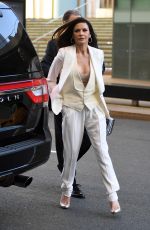 CATHERINE ZETA JONES Leaves Her Apartment in New York 04/18/2017