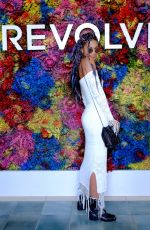 CHANEL IMAN at Revolve Desert House at 2017 Coachella in Indio 04/15/2017