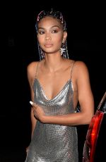 CHANEL IMAN at TAO Beauty & Essex in Hollywood 04/12/2017